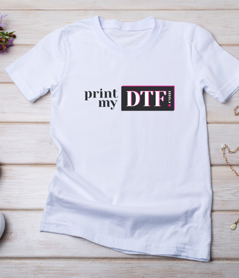 T-shirt promotionnel personnalisé transfert DTF