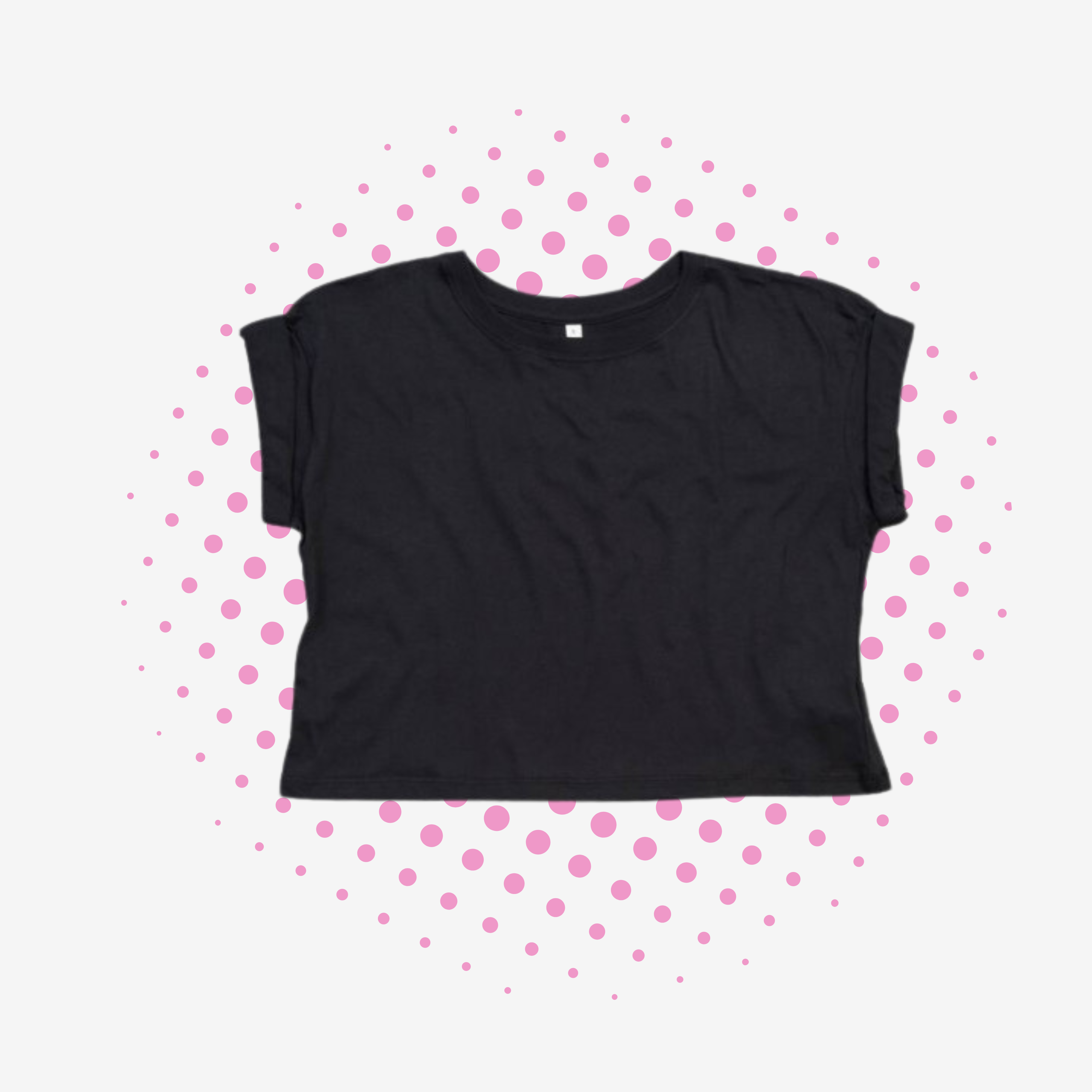 T-shirt crop top femme - MT096