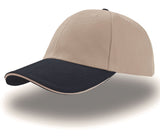 Casquette 6 pans sandwich - ATLANTIS HEADWEAR - #AT003