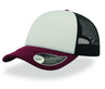 WHITE/BLACK/BURGUNDY