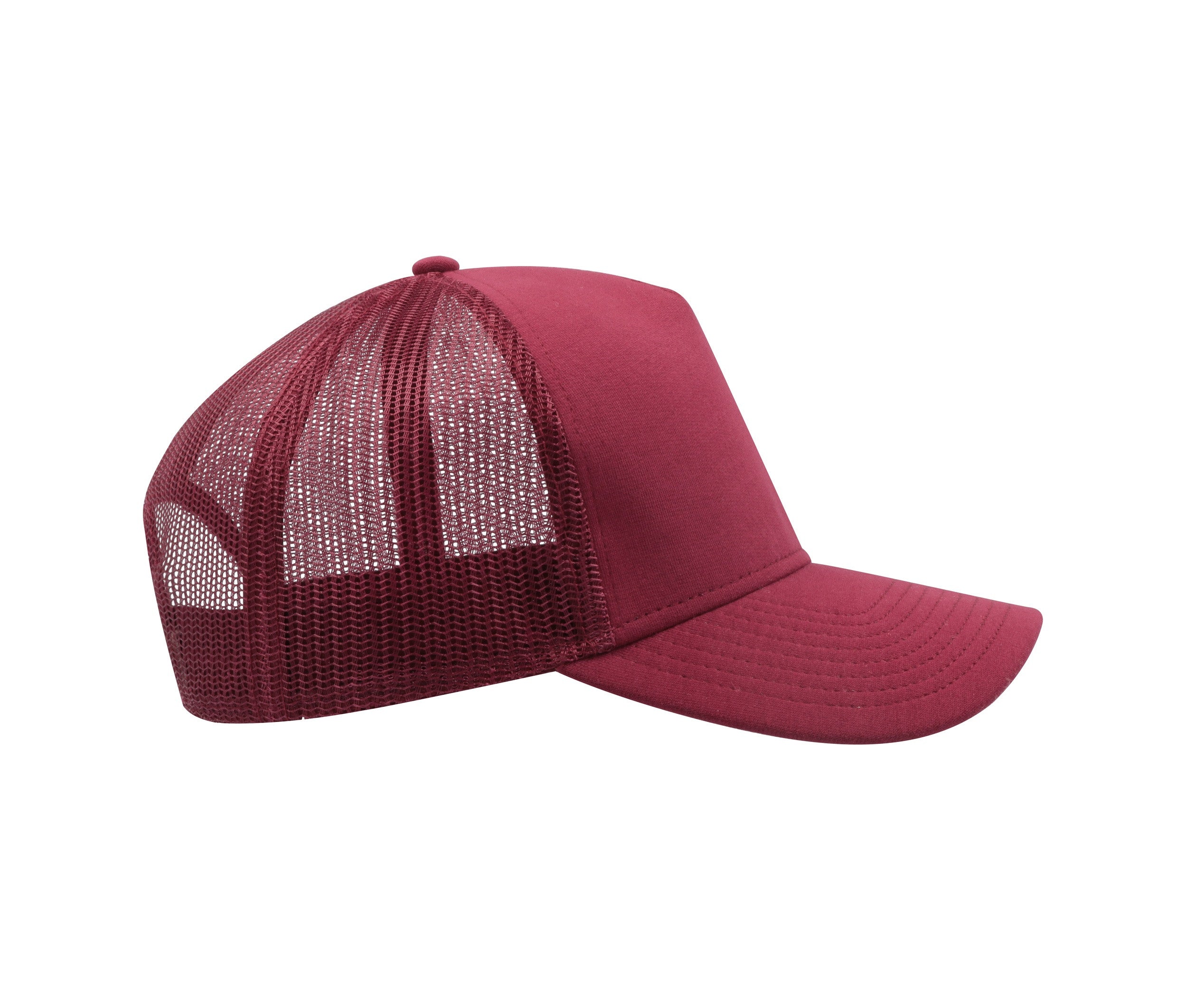 Casquette 5 pans style trucker en jersey - ATLANTIS HEADWEAR - #AT083