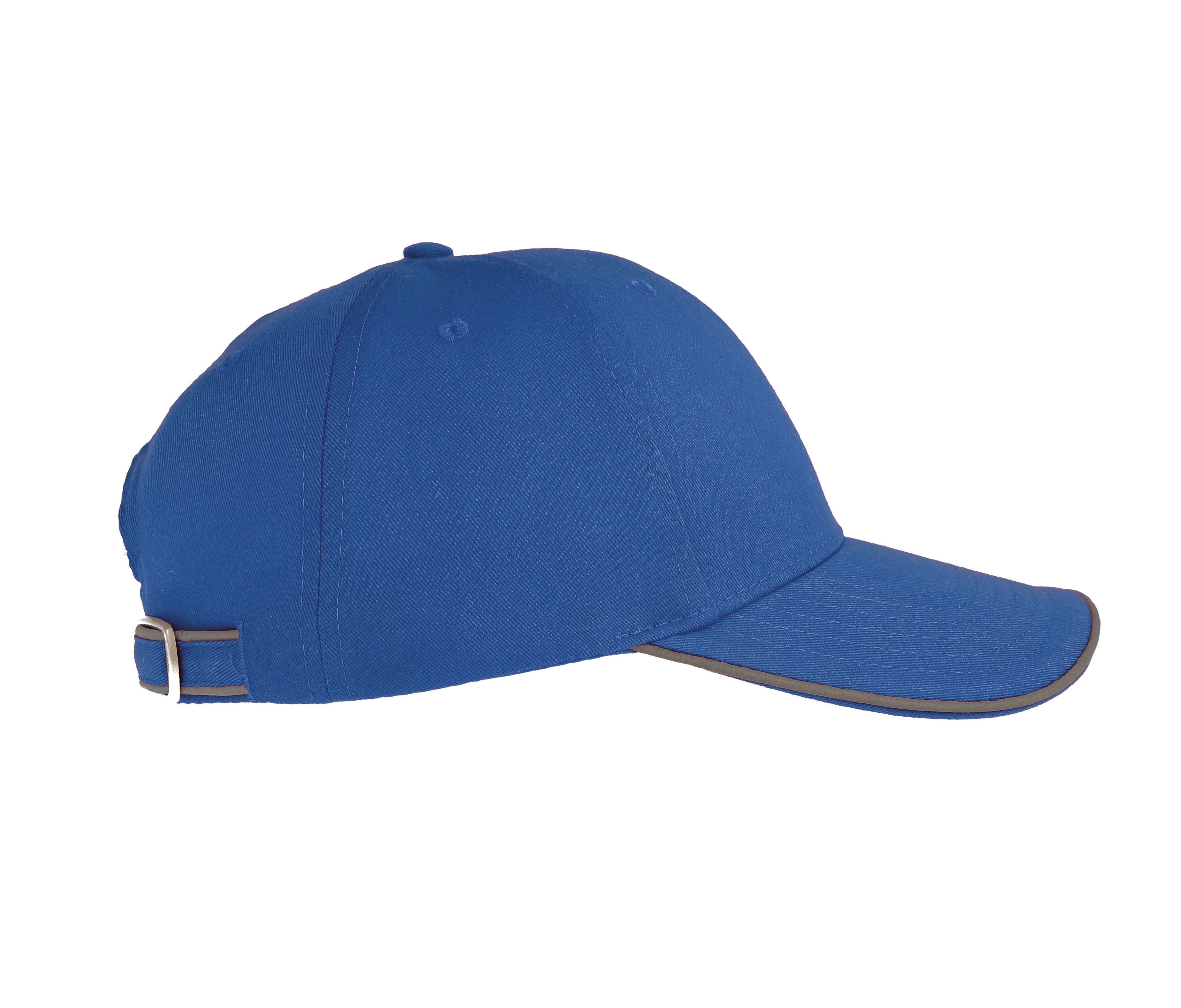 Casquette 6 pans piping réfléchissant - ATLANTIS HEADWEAR - #AT086