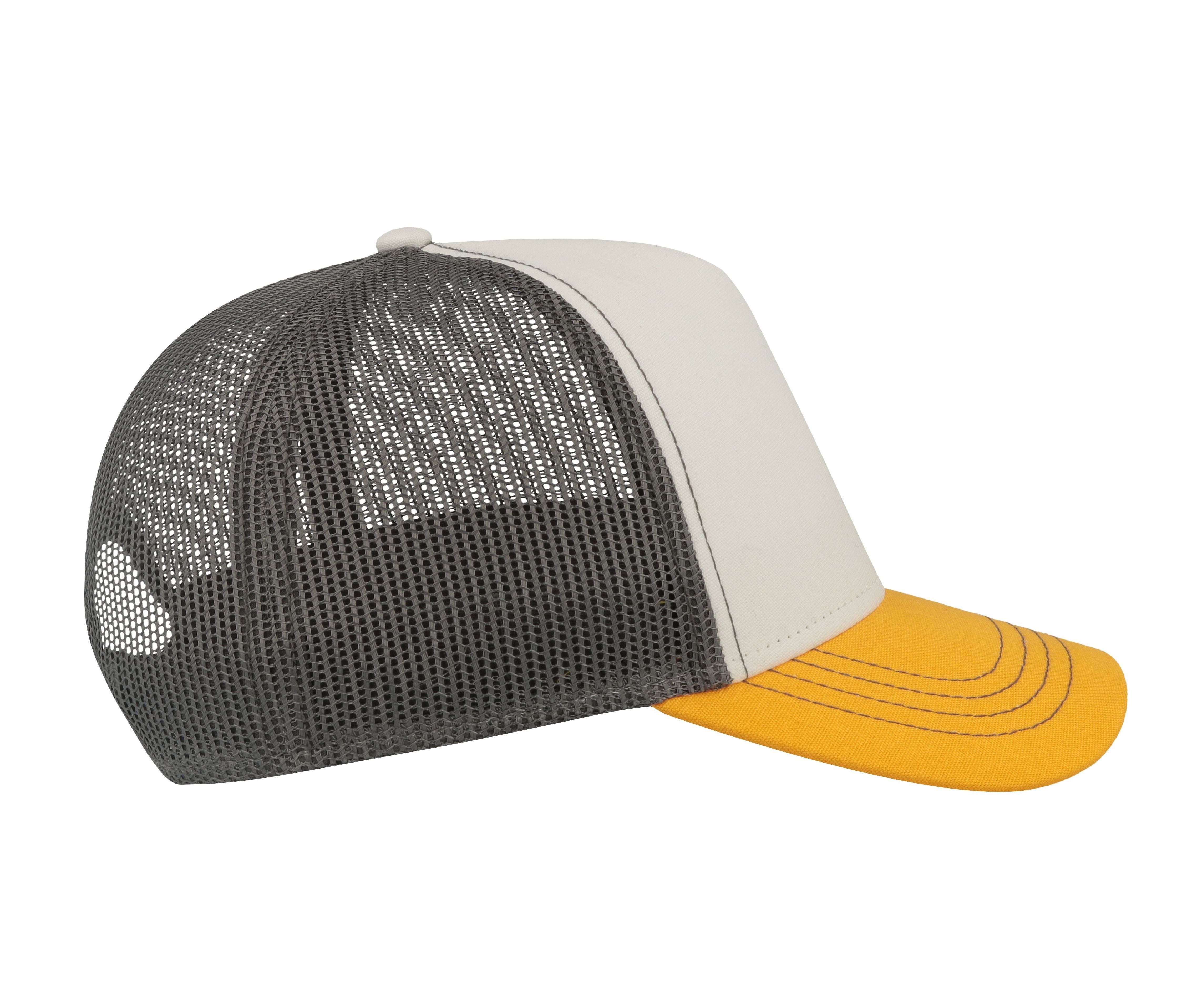 Casquette Rapper en coton canvas - ATLANTIS HEADWEAR - #AT180