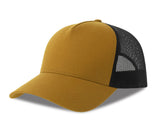 Casquette 5 pans style trucker en coton - ATLANTIS HEADWEAR - #AT228