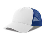 Casquette 5 pans style trucker en coton - ATLANTIS HEADWEAR - #AT228