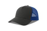 Casquette 5 pans style trucker en coton - ATLANTIS HEADWEAR - #AT228