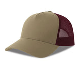 Casquette 5 pans style trucker en coton - ATLANTIS HEADWEAR - #AT228