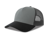 Casquette 5 pans style trucker en coton - ATLANTIS HEADWEAR - #AT228