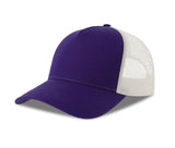 Casquette 5 pans style trucker en coton - ATLANTIS HEADWEAR - #AT228