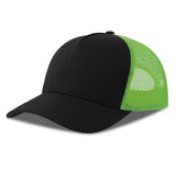 Casquette 5 pans style trucker en coton - ATLANTIS HEADWEAR - #AT228