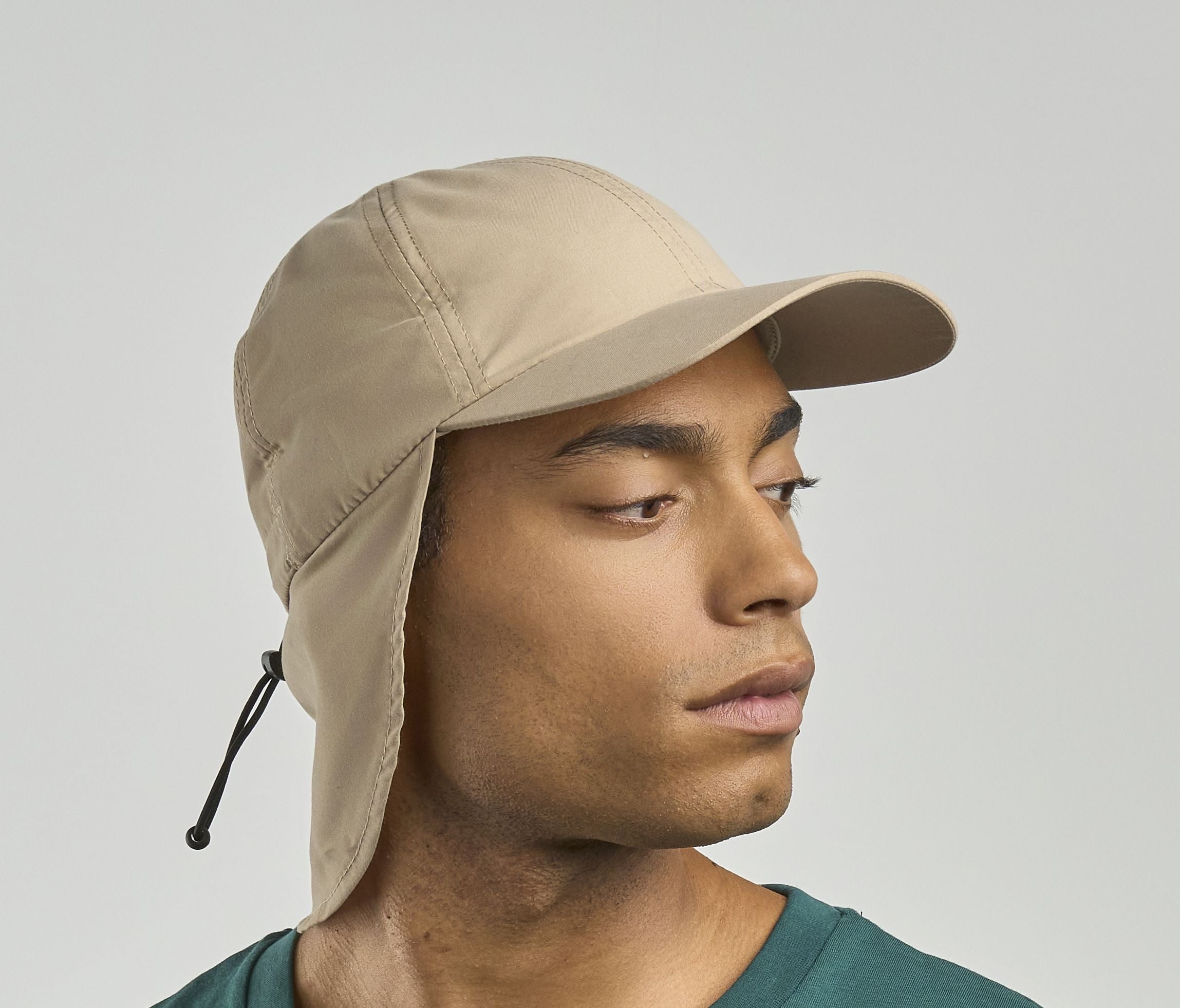 Casquette type légionnaire en polyester recyclé - ATLANTIS HEADWEAR - #AT248