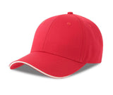Casquette 6 pans visière sandwich - ATLANTIS HEADWEAR - #AT291