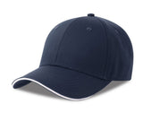 Casquette 6 pans visière sandwich - ATLANTIS HEADWEAR - #AT291