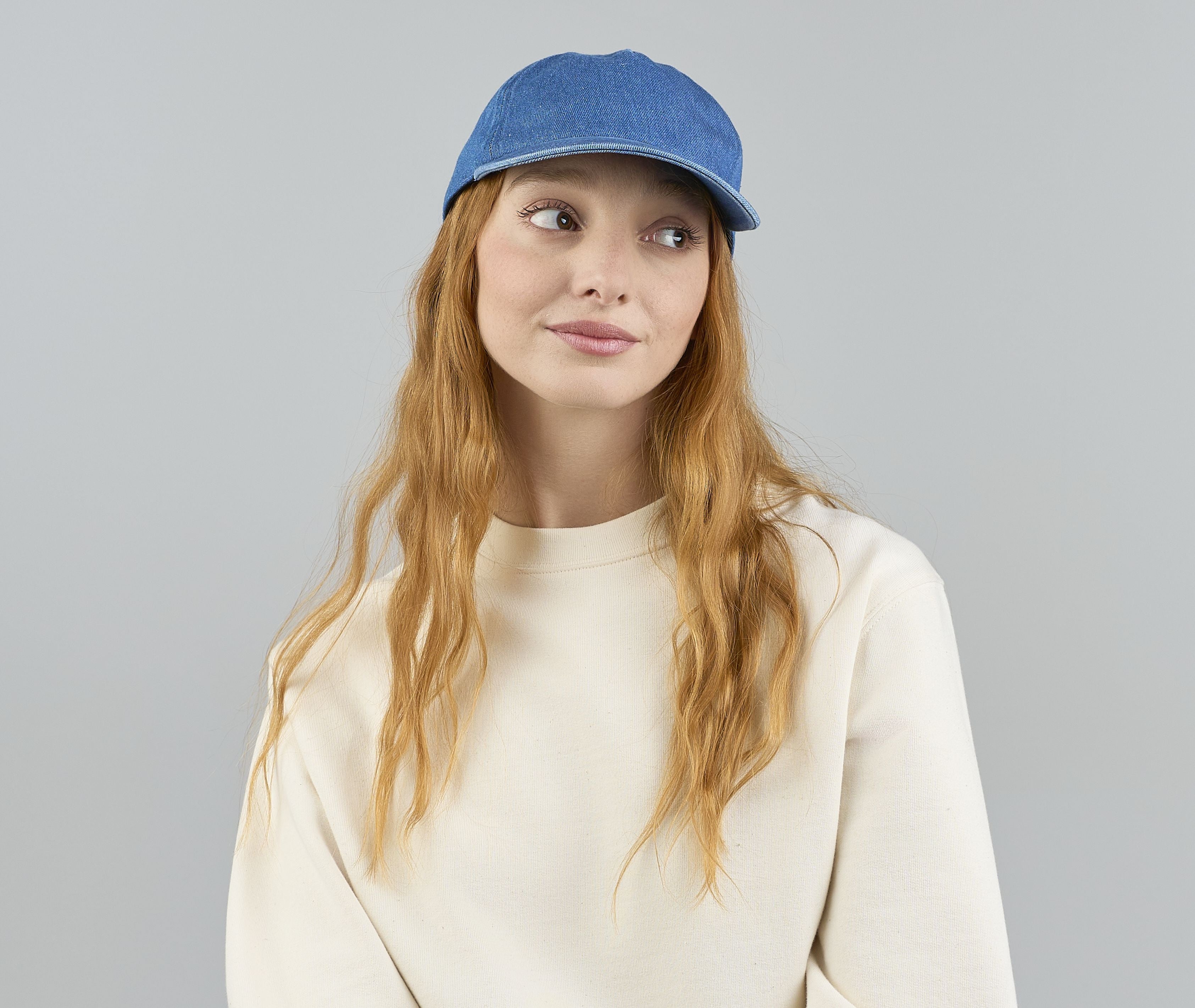 Casquette Dad hat 5 pans en denim - ATLANTIS HEADWEAR - #AT320