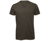 Tee-shirt homme col V en coton bio - B&C - #BC044