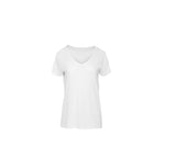 Tee-shirt femme col V en coton bio - B&C - #BC045