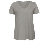 Tee-shirt femme col V en coton bio - B&C - #BC045