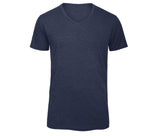 Tee-shirt col V homme Tri-blend - B&C - #BC057