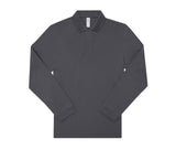 Polo homme manches longues 210 - B&C - #BCU427