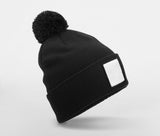 Bonnet avec pompon et patch - BEECHFIELD - #BF338R