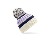 Bonnet rayé avec pompon - BEECHFIELD - #BF392
