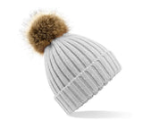 Bonnet grosse maille Pop Pom - BEECHFIELD - #BF412