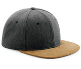 Casquette avec visière effet daim - BEECHFIELD - #BF668