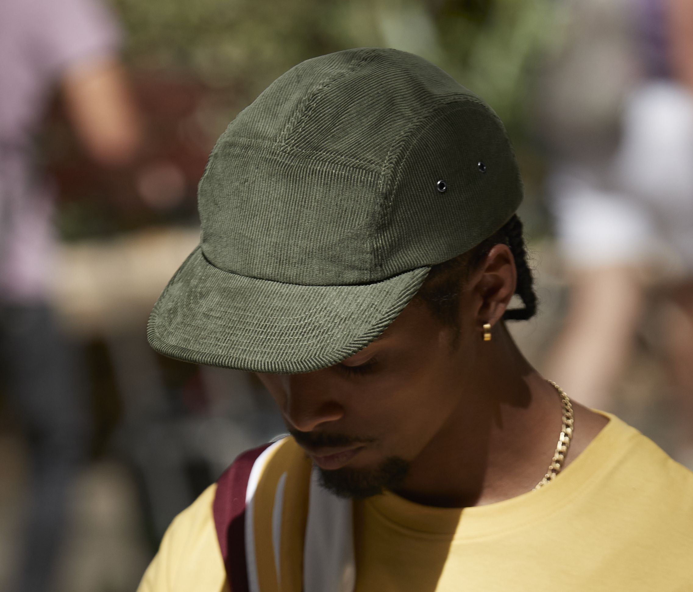 Casquette camper en velours côtelé organique - BEECHFIELD - #BF679