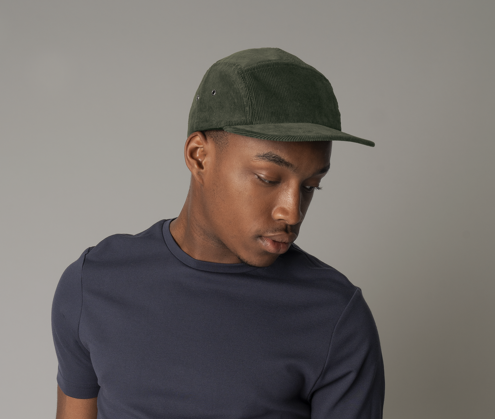 Casquette camper en velours côtelé organique - BEECHFIELD - #BF679