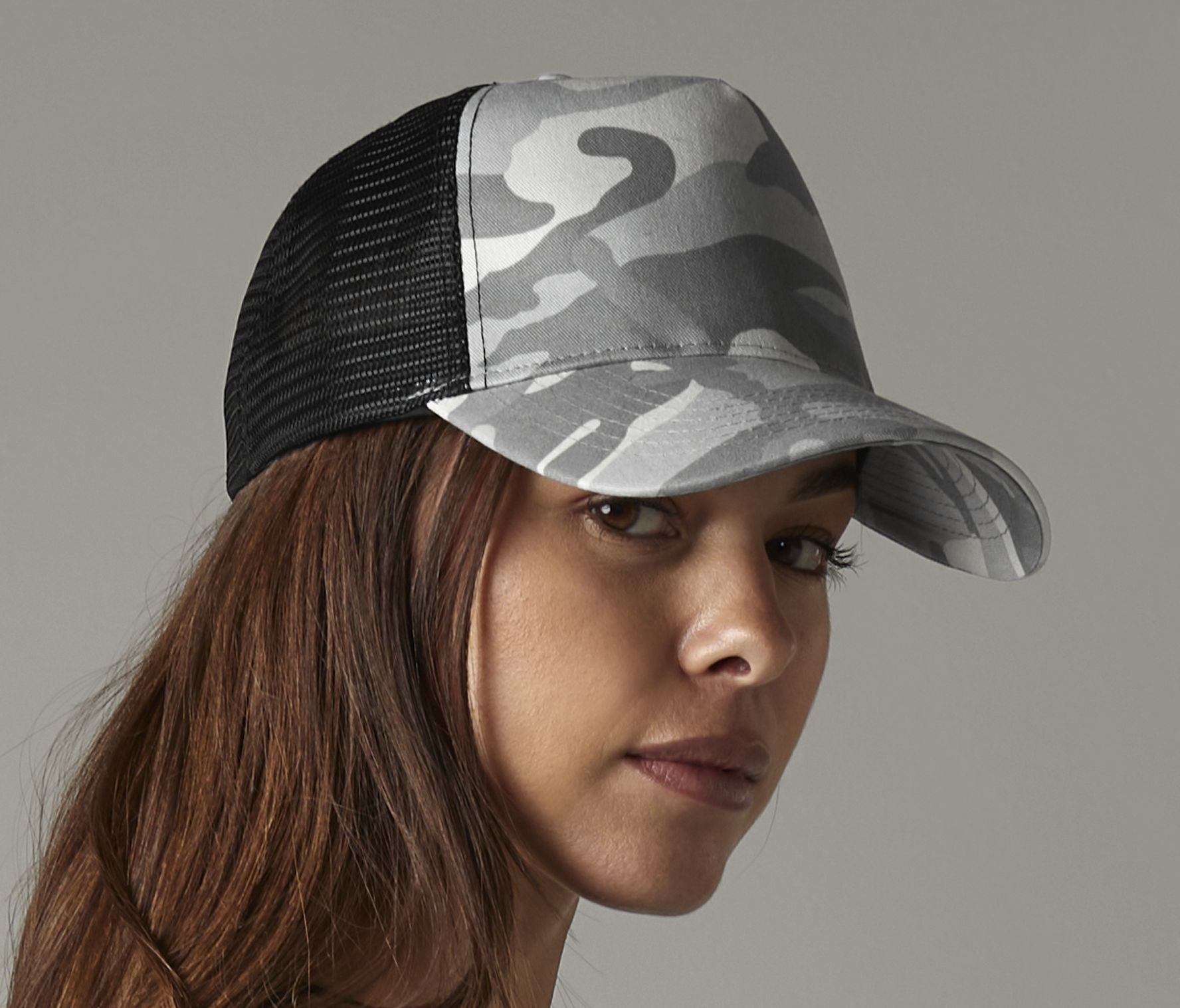 Casquette 5 pans américaine camouflage - BEECHFIELD - #BF694