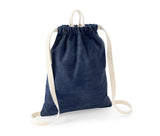 Sac de gym en denim - BAG BASE - #BG642