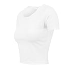 Tee-shirt femme "cropped" - BUILD YOUR BRAND - #BY042
