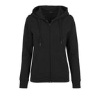 Sweat capuche zippé pour femme - BUILD YOUR BRAND - #BY069