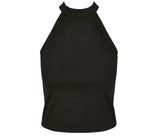 Débardeur femme col montant - BUILD YOUR BRAND - #BY134