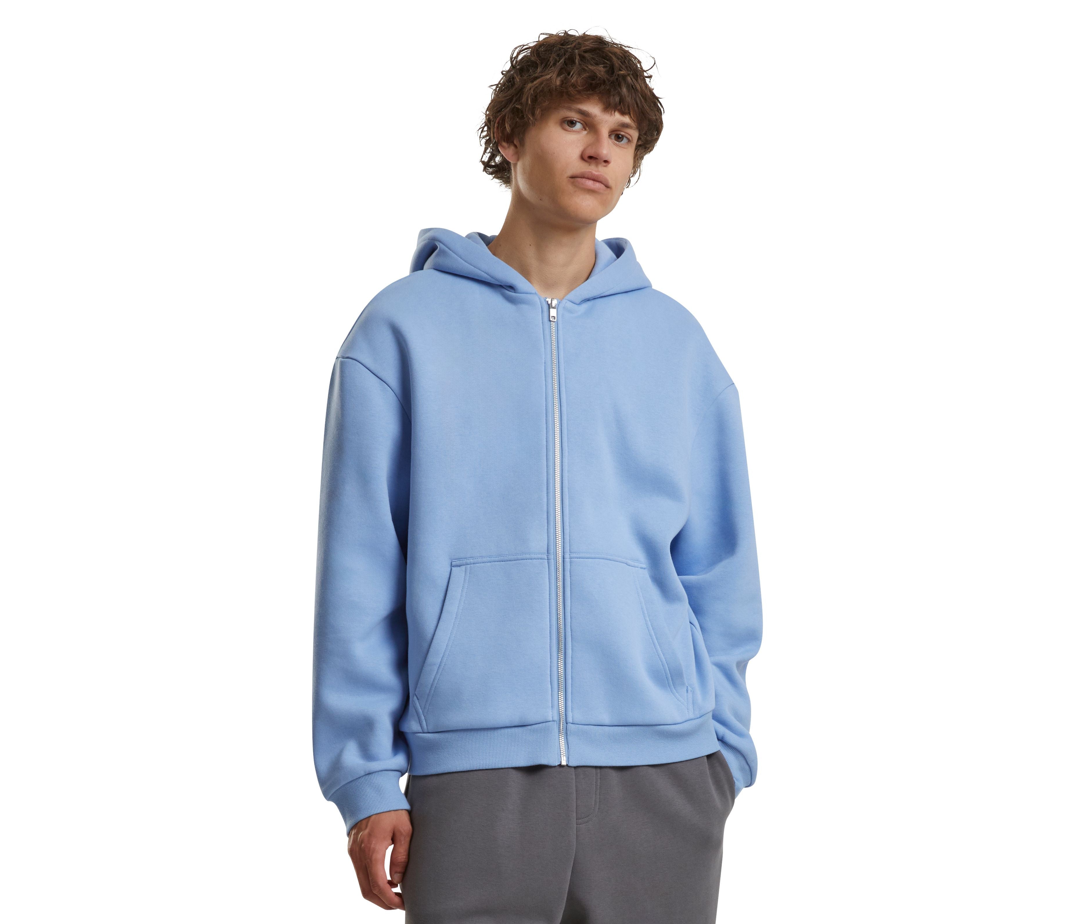 FLUFFY ZIP HOODY - BUILD YOUR BRAND - #BY285