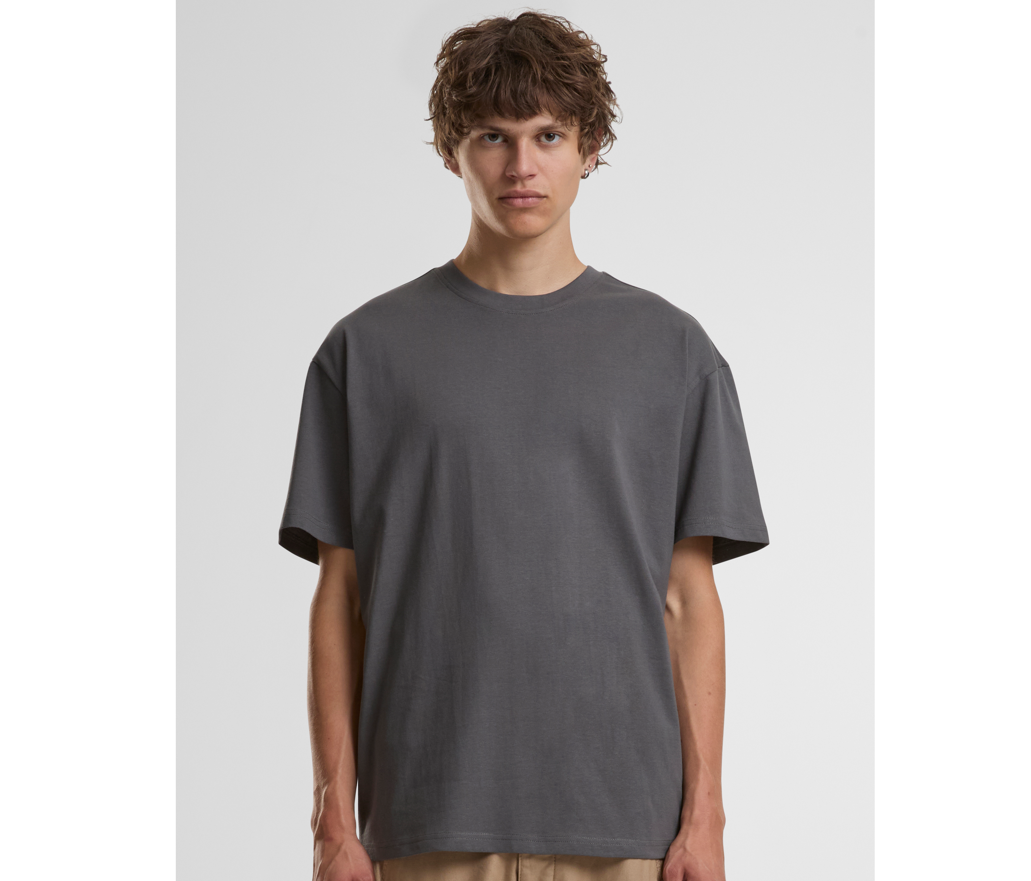 Tee-shirt ample en coton - BUILD YOUR BRAND - #BY308