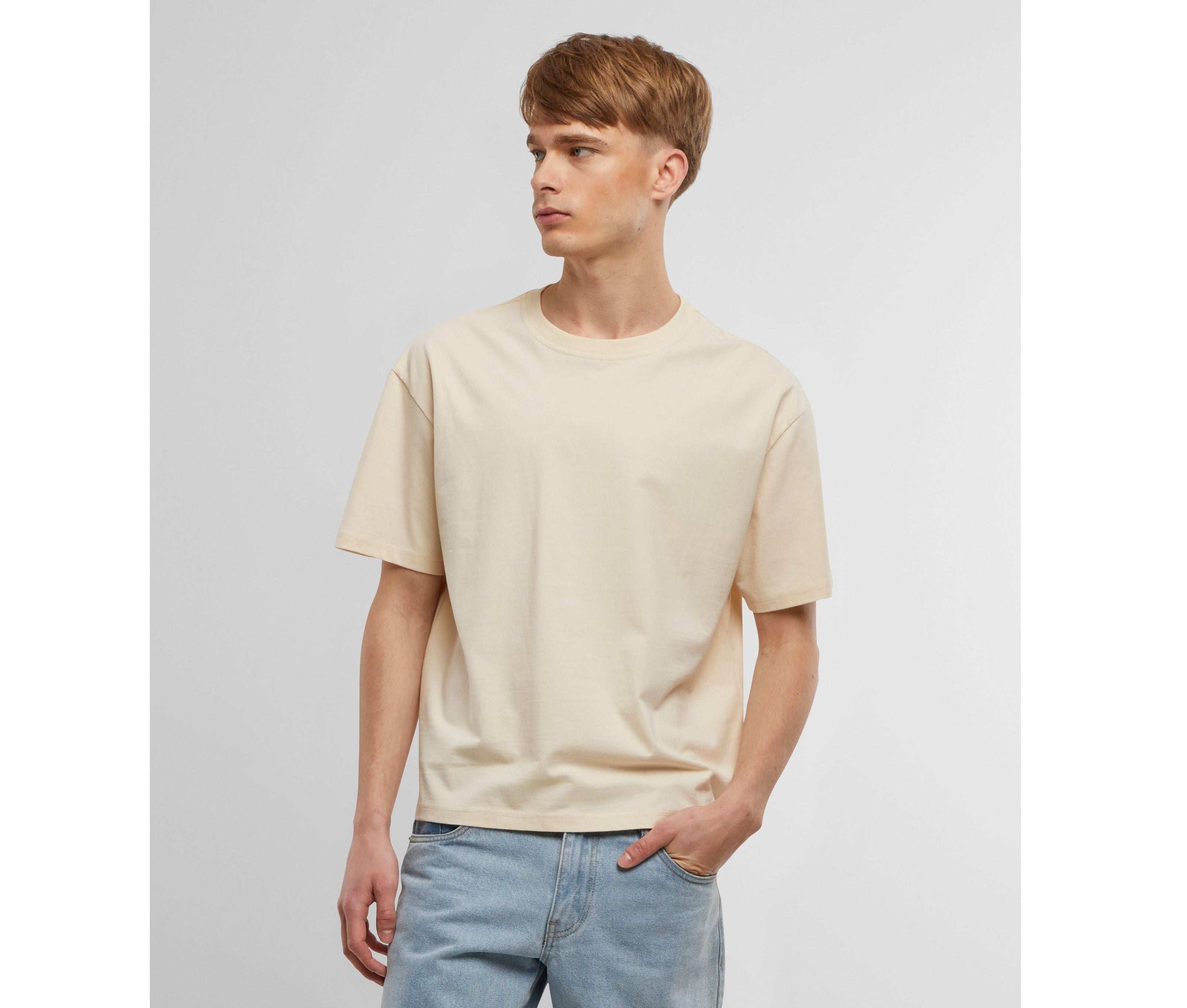Tee-shirt court oversize - BUILD YOUR BRAND - #BY439