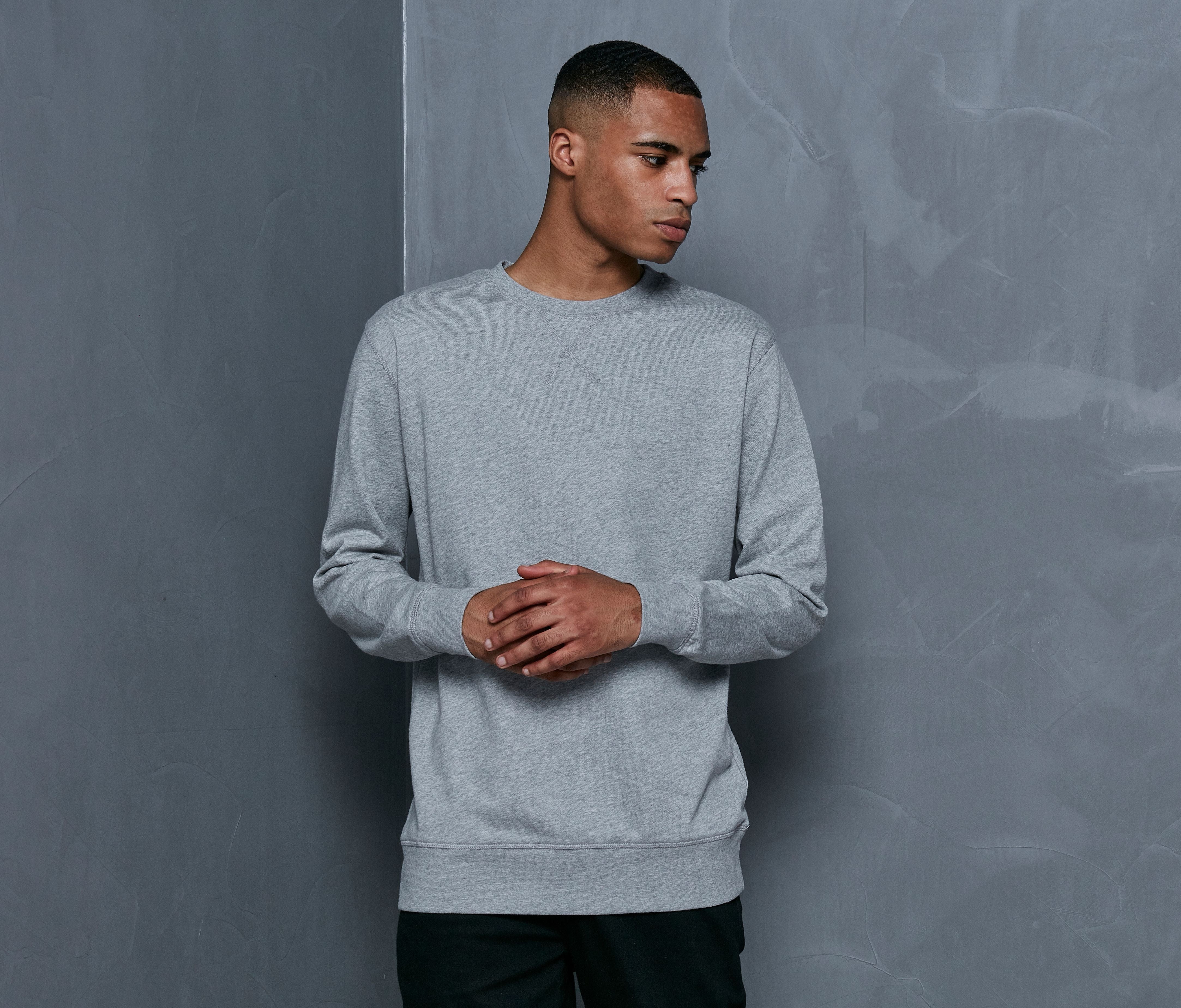Sweat col rond - BUILD YOUR BRAND - #BYB003