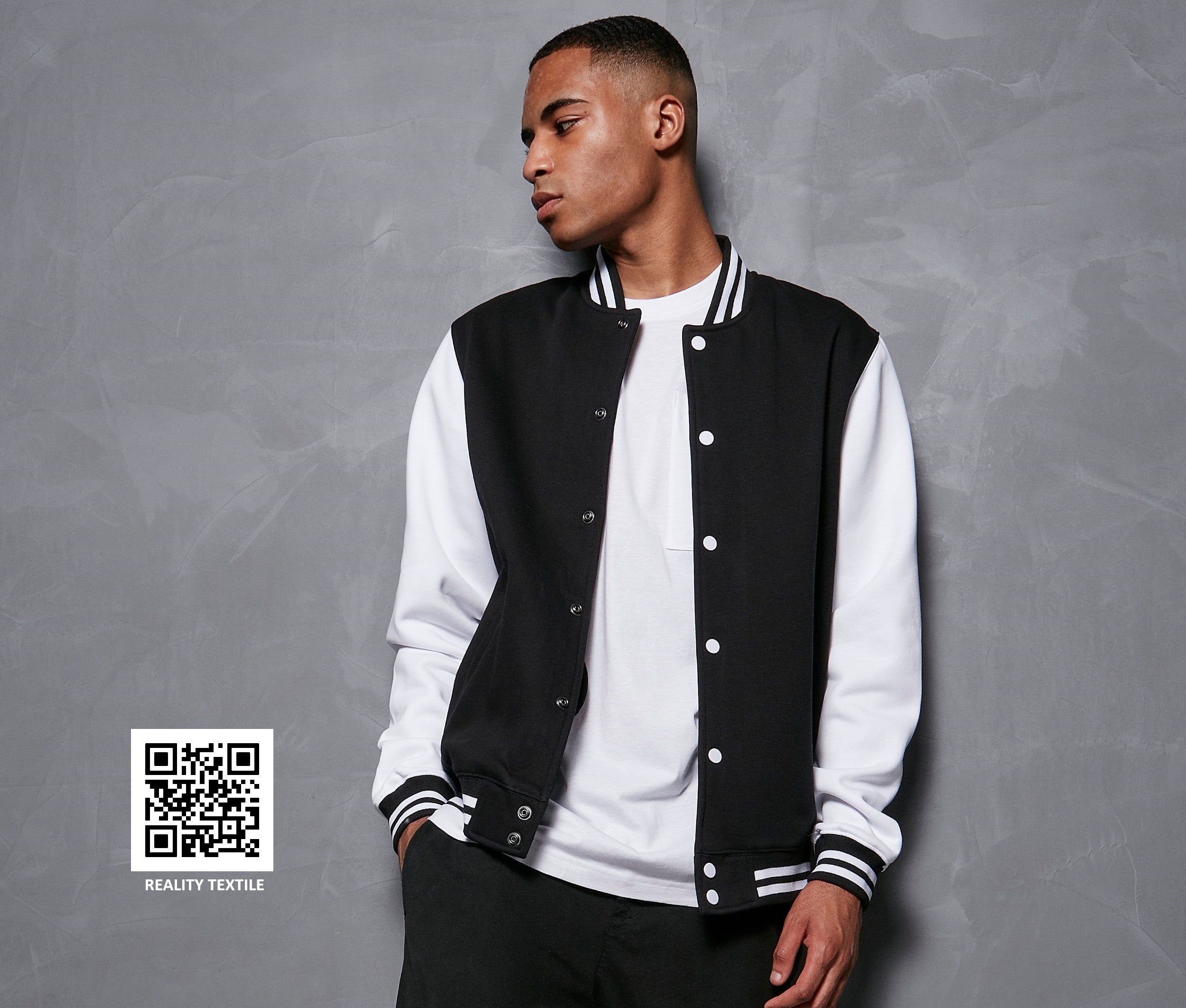 Veste baseball - BUILD YOUR BRAND - #BYB004