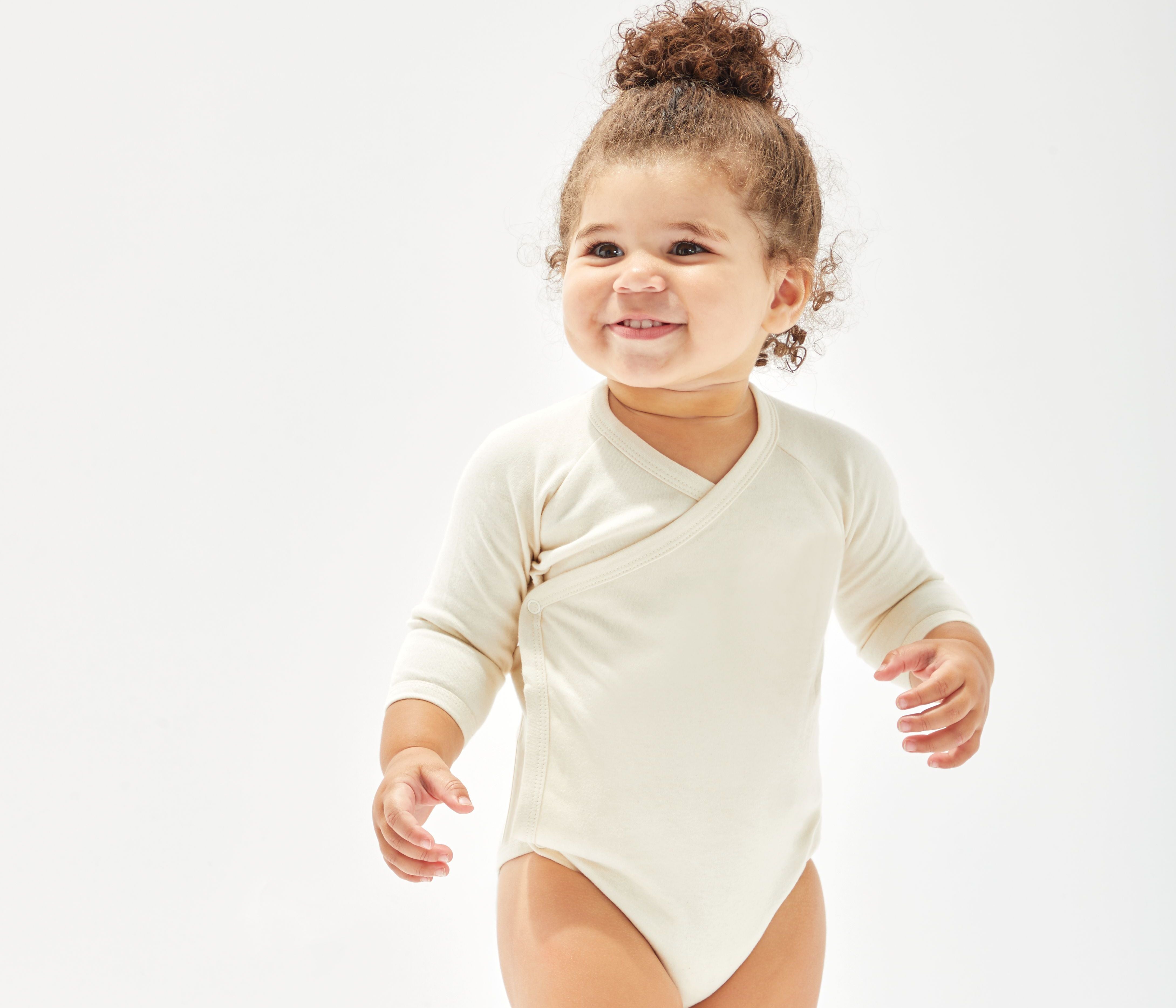 Body kimono manches longues - BABYBUGZ - #BZ060
