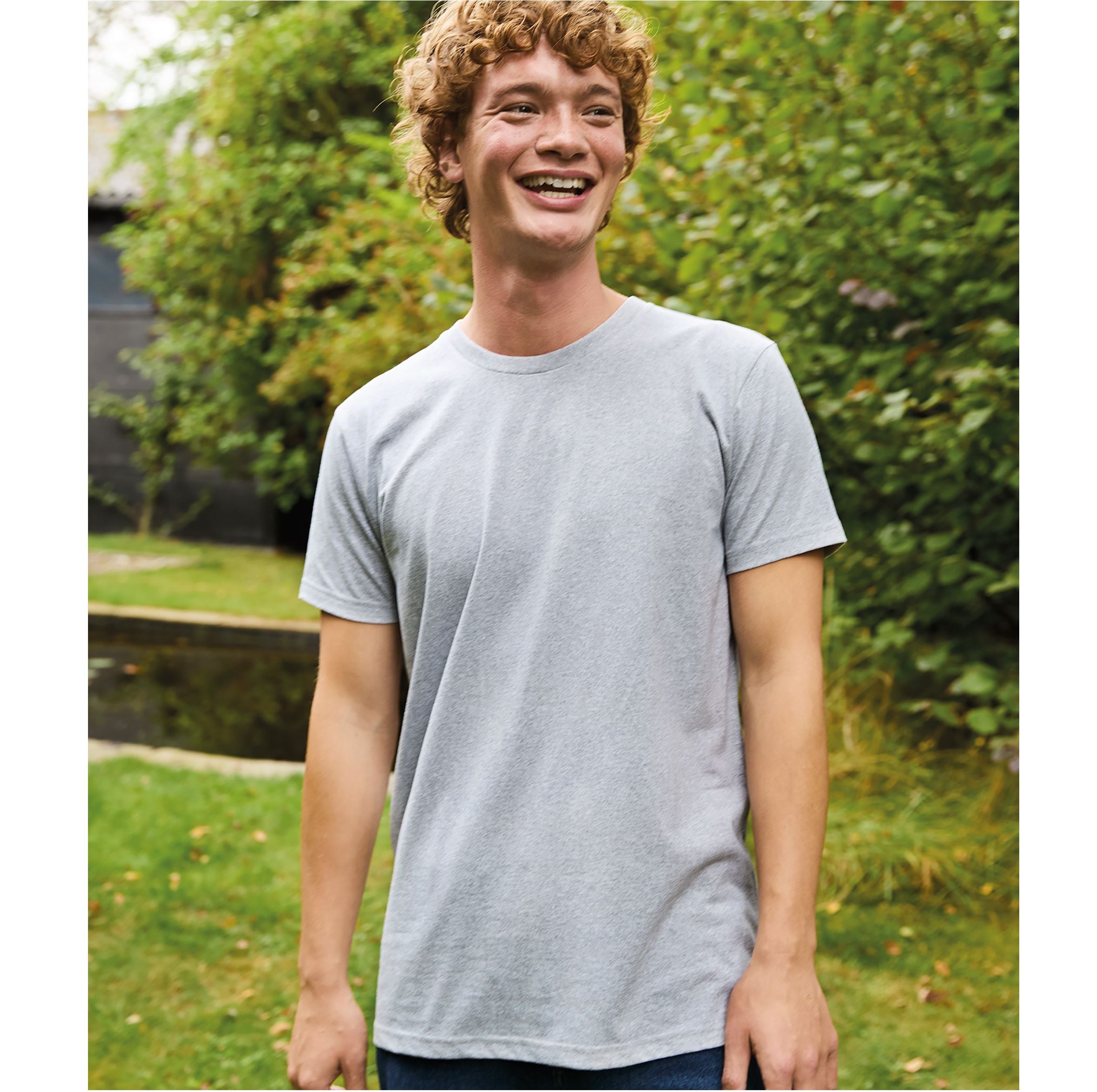 Tee-shirt en coton recyclé - NEUTRAL - #C61001