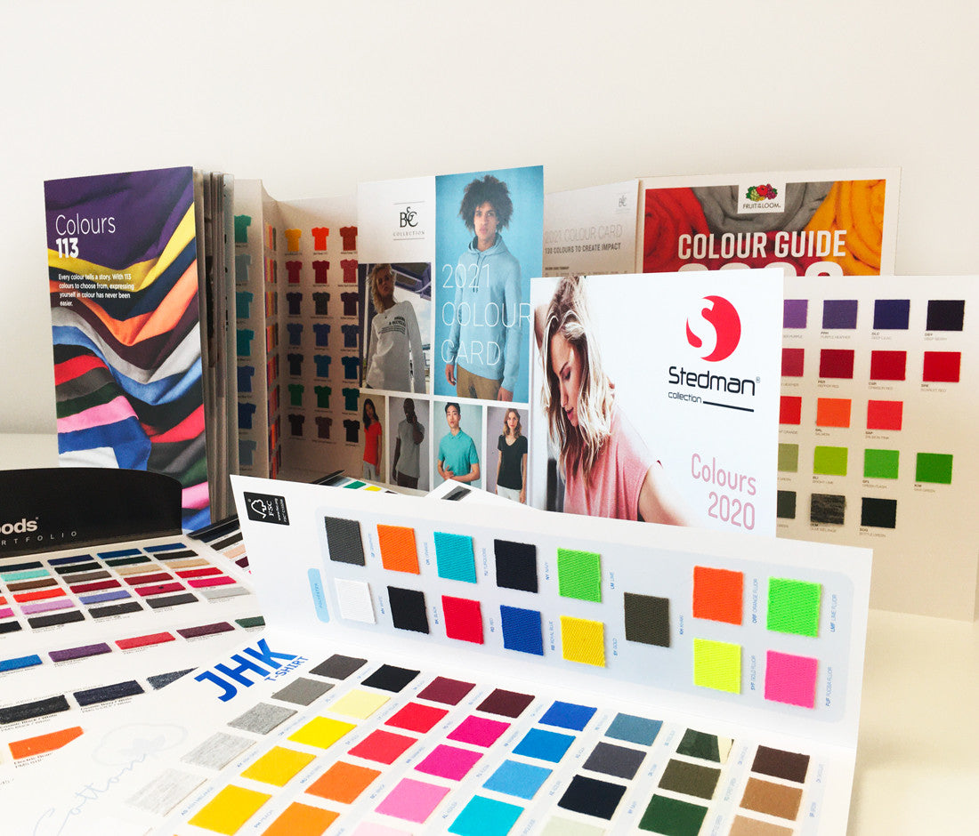 CARTES COULEURS - REFERENCE TEXTILE - #CARTECOUL