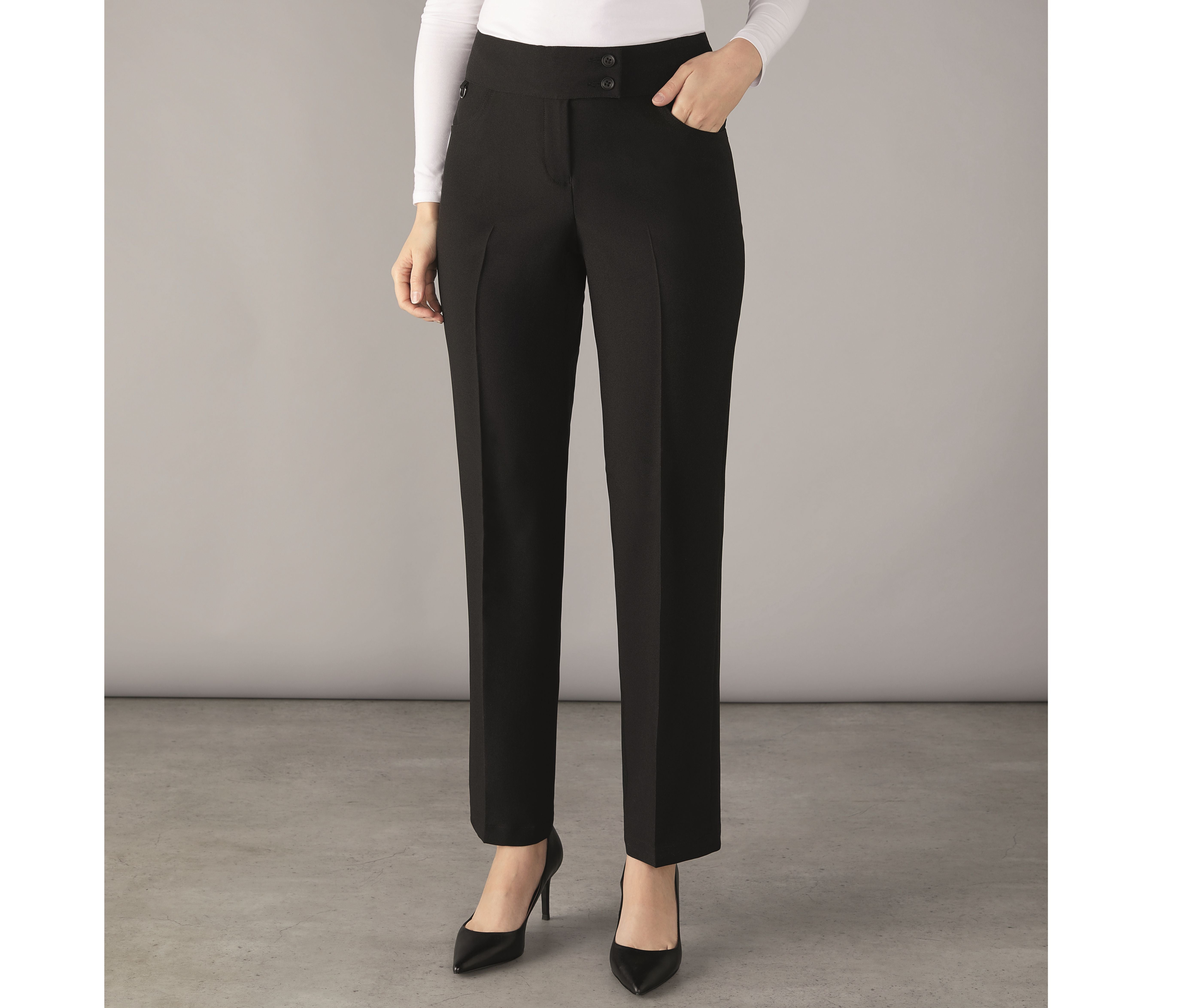 Pantalon de tailleur femme Ascot - CLUBCLASS - #CC9006