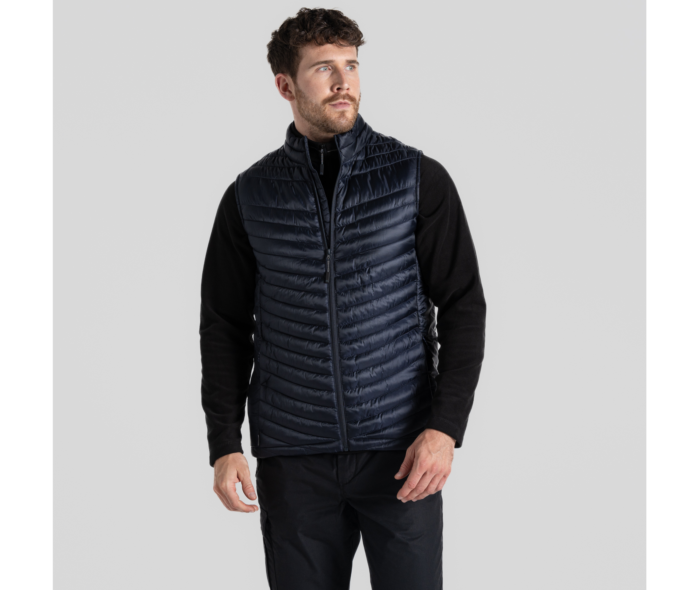 Bodywarmer matelassé en polyester recyclé - CRAGHOPPERS - #CEB001