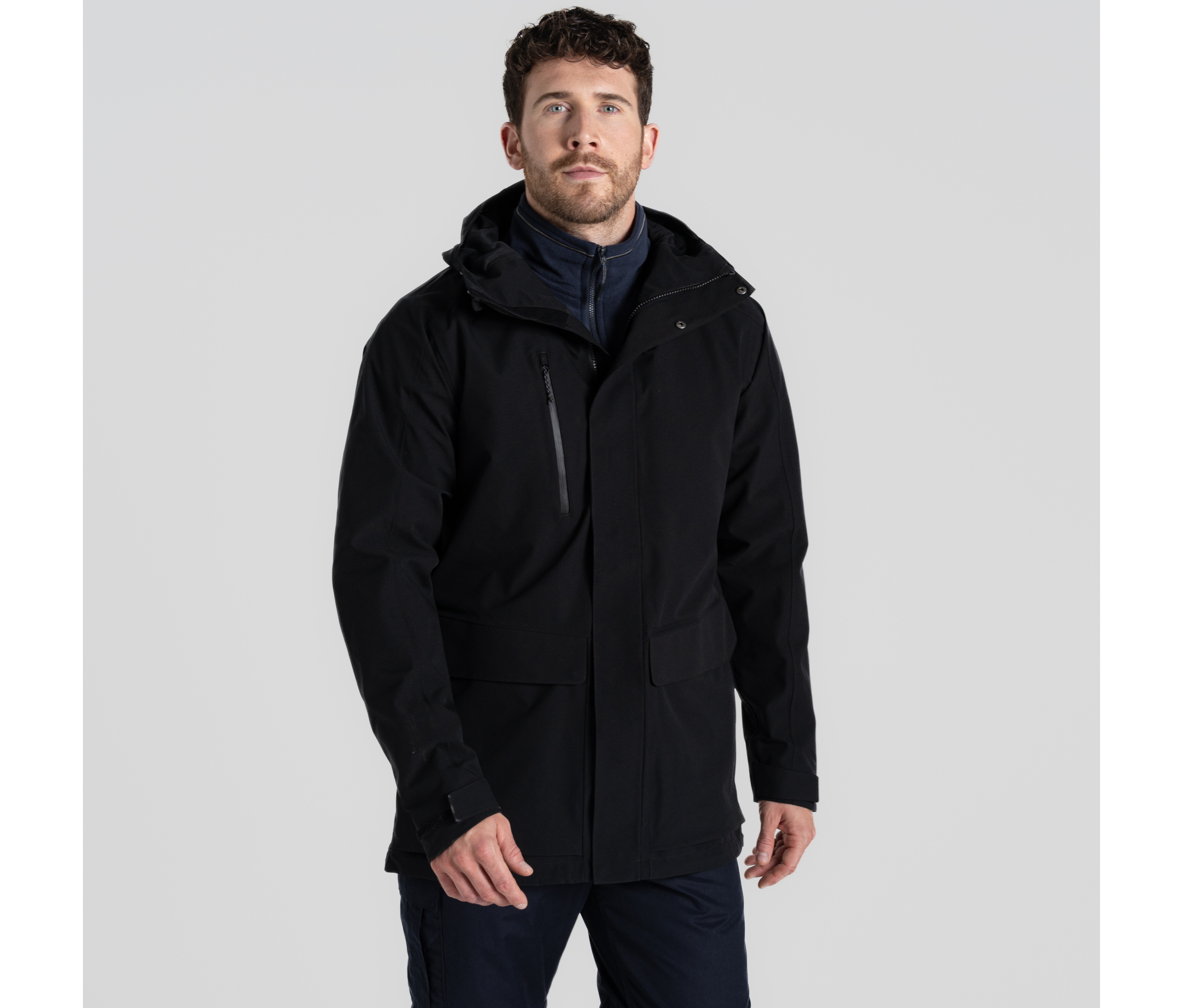 Longue parka imperméable - CRAGHOPPERS - #CEW001