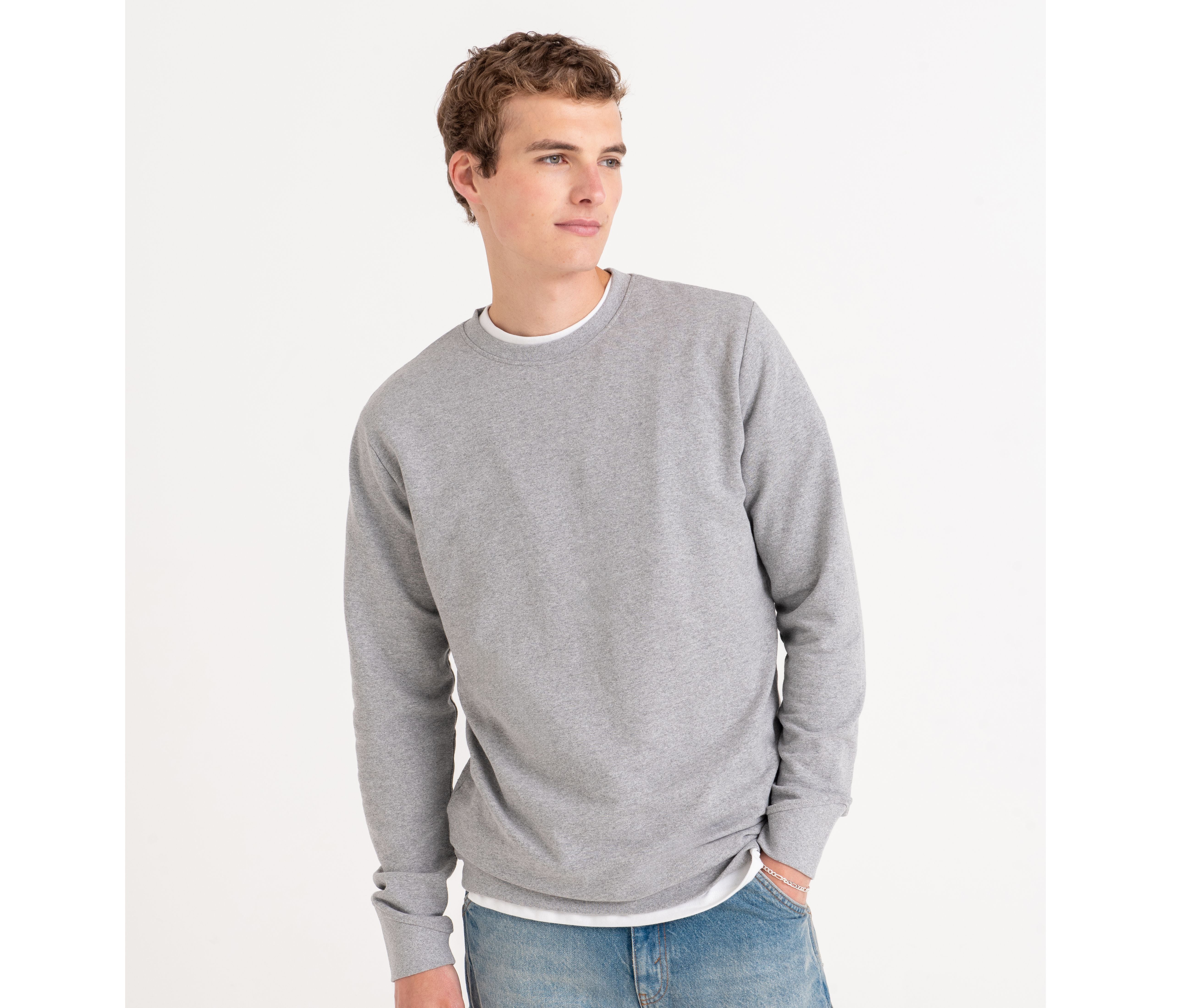 Sweat unisexe en coton régénéré - ECOLOGIE - #EA030