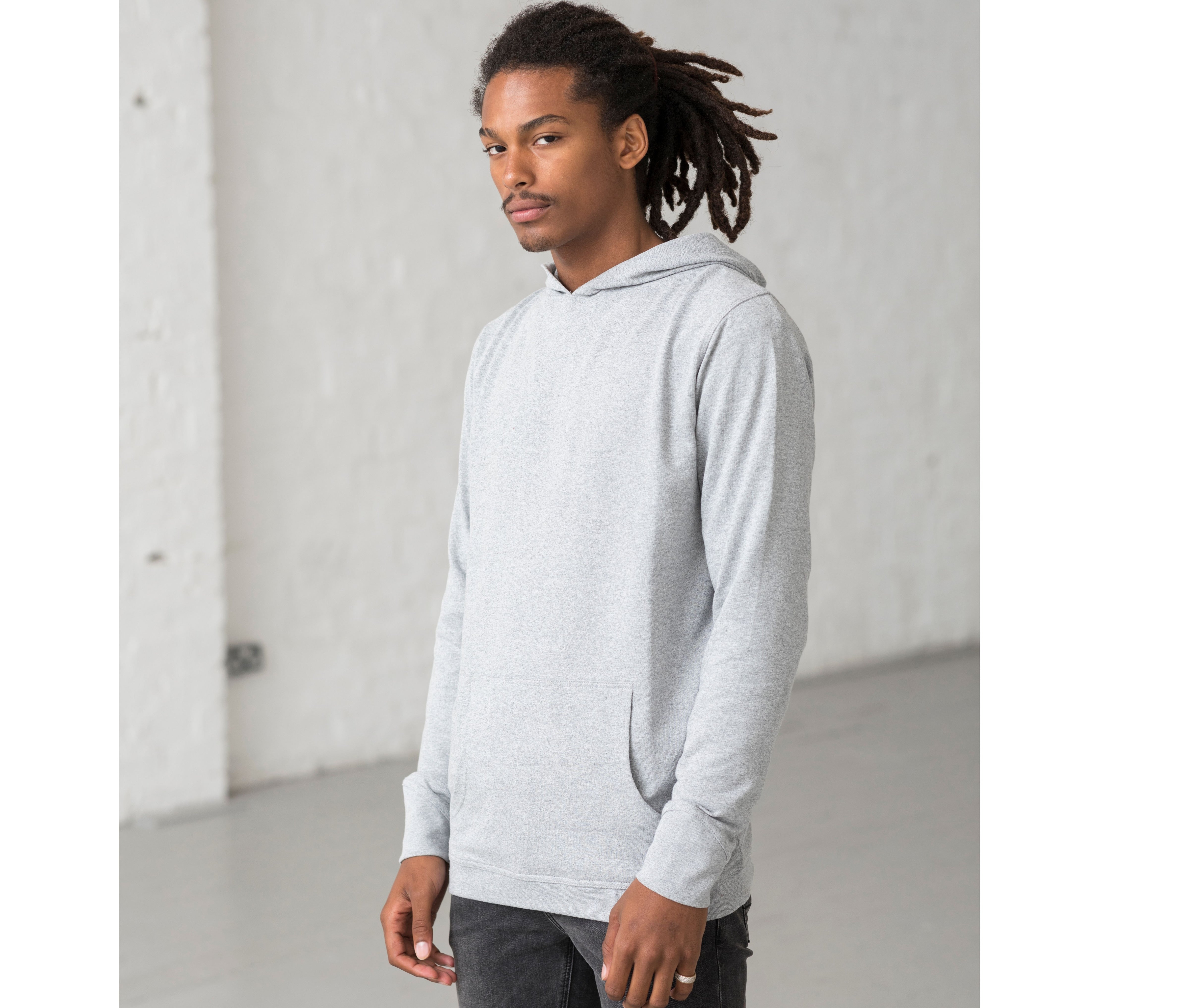 Sweat capuche en coton recyclé - ECOLOGIE - #EA040