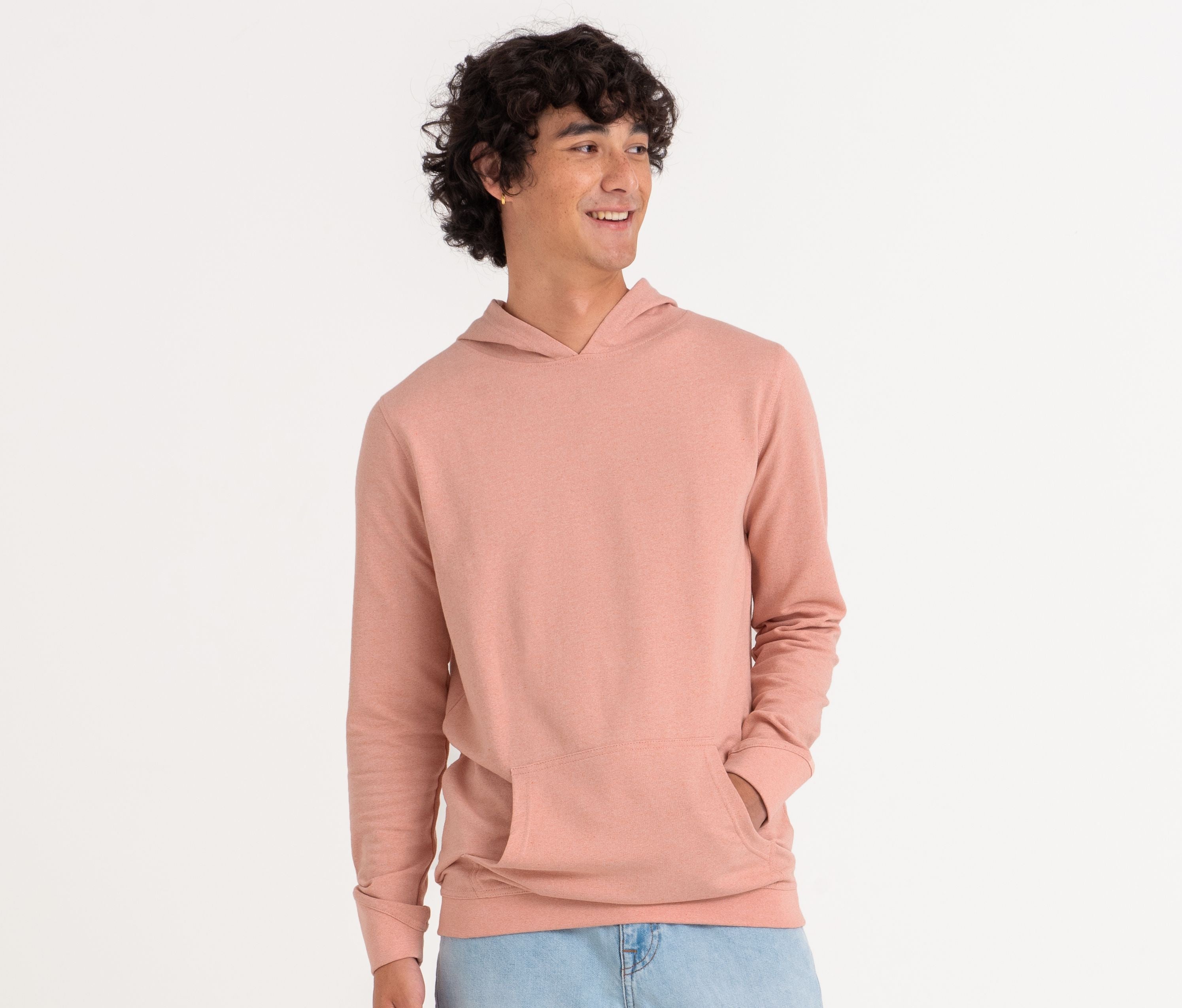 Sweat capuche en coton recyclé - ECOLOGIE - #EA040