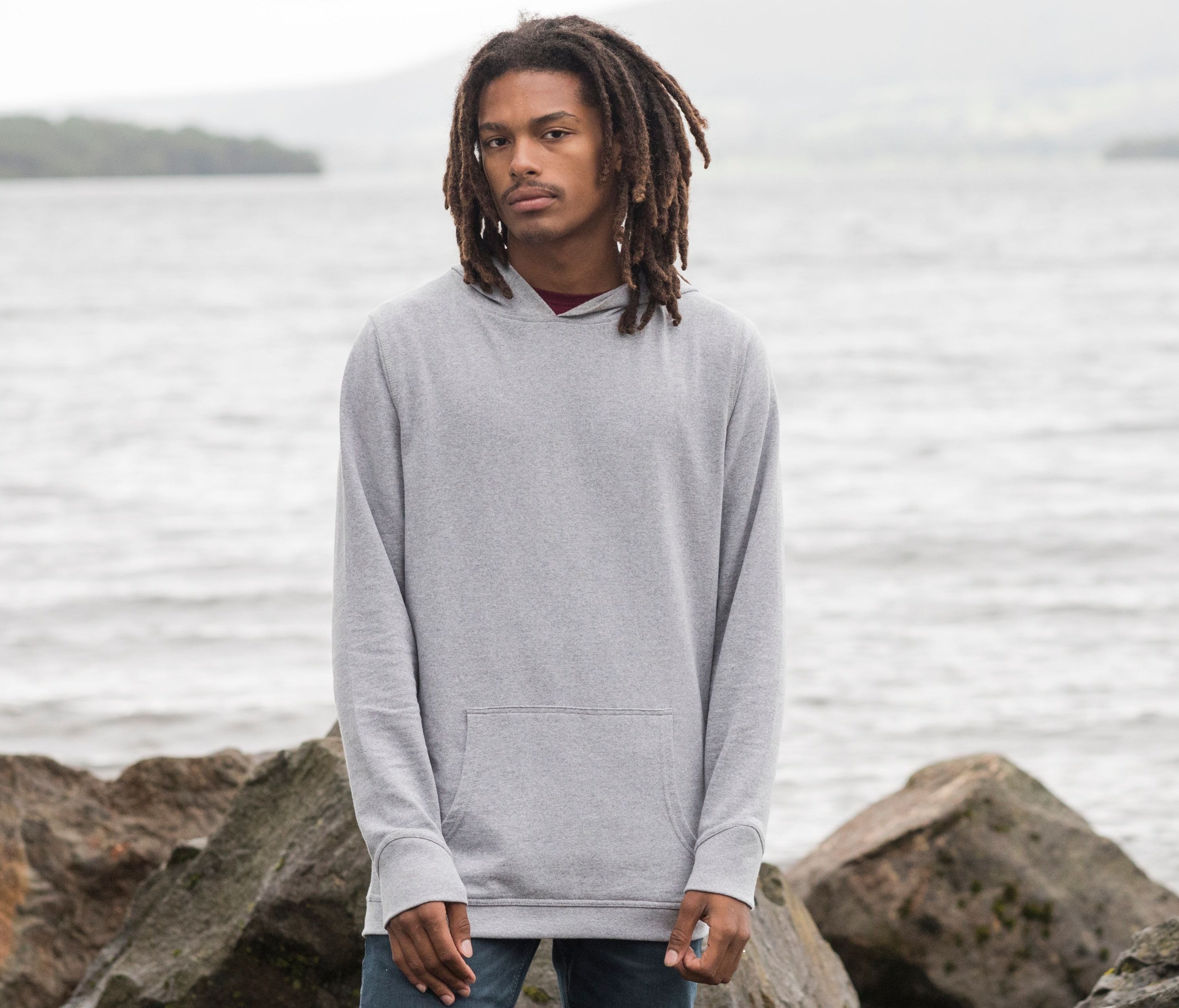 Sweat capuche en coton organique - ECOLOGIE - #EA041
