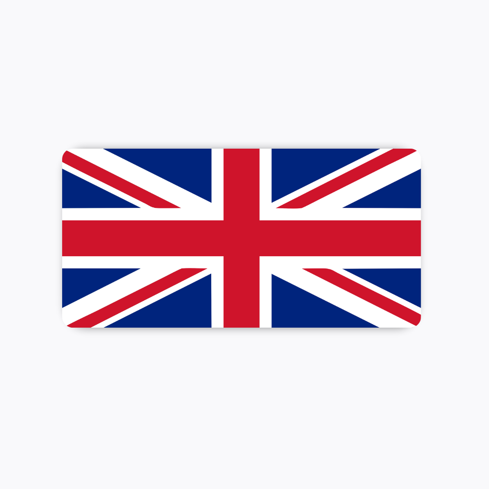 Écusson Drapeau Anglais